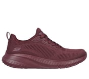 BOBS SQUAD CHAOS - FACE OFF, PLUM Footwear Lateral View