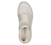 BOBS SQUAD CHAOS - 2SHINE, NATURAL Footwear Top View