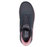 BOBS SQUAD CHAOS-STROKEOFLUCK, GREY Footwear Top View
