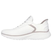 BOBS SQUAD CHAOS-STROKEOFLUCK, OFF WHITE Footwear Left View