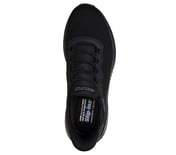 SKECHERS SLIP-INS: BOBS SPORT SQUAD CHAOS- Daily Hype, BBLACK Footwear Top View