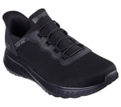 SKECHERS SLIP-INS: BOBS SPORT SQUAD CHAOS- Daily Hype, BBLACK Footwear Right View