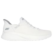 SKECHERS SLIP-INS: BOBS SPORT SQUAD CHAOS- Daily Hype, OFF WHITE Footwear Lateral View
