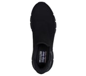 BOBS B FLEX - RESILIENT EDGE, BBLACK Footwear Top View