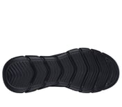 BOBS B FLEX - RESILIENT EDGE, BBLACK Footwear Bottom View