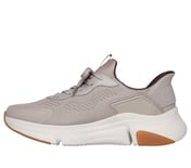 BOBS SPARROW FLEX-STEADY EDGE, TAUPE Footwear Left View