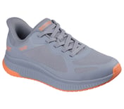 BOBS SQUAD 4, GRAY/ORANGE Footwear Right View