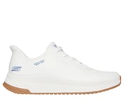 BOBS SQUAD 4, WHITE Footwear Lateral View