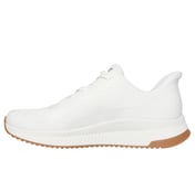 BOBS SQUAD 4, WHITE Footwear Left View
