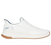 BOBS SQUAD 4 - DIRECT STEP, WHITE Footwear Lateral View