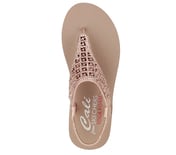MEDITATION - SWEET ROCK, ROSE GOLD Footwear Top View