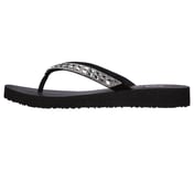 MEDITATION - CLEAR WATERS, BLACK/SILVER Footwear Left View