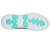 GO WALK 5 - SOVEREIGN, NAVY/AQUA Footwear Bottom View