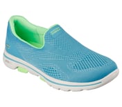 GO WALK 5, TURQUOISE/LIME Footwear Right View