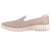 GO WALK SMART-SILVER CLOUD, LLLIGHT PINK Footwear Left View