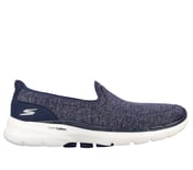 GO WALK 6 - GRAND HORIZON, NAVY/WHITE Footwear Lateral View