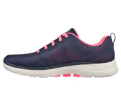 GO WALK 6 - ADORA, NAVY/HOT PINK Footwear Left View