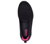 GO WALK 6 - OCEAN SPLASH, BLACK/HOT PINK Footwear Top View
