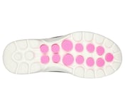 GO WALK 6 - OCEAN SPLASH, BLACK/HOT PINK Footwear Bottom View