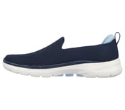 GO WALK 6 - OCEAN SPLASH, NAVY/LIGHT BLUE Footwear Left View