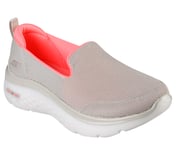 GO WALK HYPER BURST-EXTREME O, TAUPE/CORAL Footwear Right View