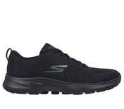 GO WALK 6, BBLACK Footwear Lateral View