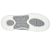 GO WALK ARCH FIT, GREY/AQUA Footwear Bottom View