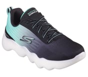 GO WALK MASSAGE FIT, BLACK/TURQUOISE Footwear Right View