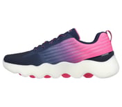 GO WALK MASSAGE FIT, NAVY/PINK Footwear Left View