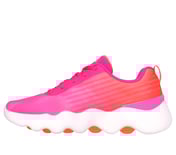 GO WALK MASSAGE FIT, PINK/ORANGE Footwear Left View