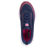 GO WALK SPEED WALKER, NAVY/LAVENDER Footwear Top View
