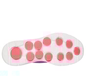 GO WALK 7 - COSMIC WAVES, NAVY/CORAL Footwear Bottom View