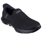 SKECHERS SLIP-INS: GO WALK 7 - SPRINGTIME, BBLACK Footwear Right View