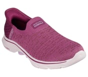 GO WALK 7 - SPRINGTIME, PLUM Footwear Right View