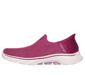GO WALK 7 - SPRINGTIME, PLUM Footwear Left View