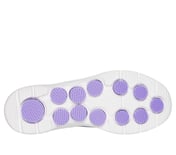 GO WALK 7 - MIA, GREY/LAVENDER Footwear Bottom View