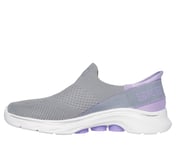 GO WALK 7 - MIA, GREY/LAVENDER Footwear Left View