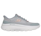 GO WALK MAX CUSHIONING HYPER, GRAY/PINK