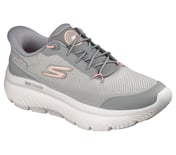GO WALK MAX CUSHIONING HYPER, GRAY/PINK