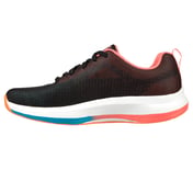 GO RUN PULSE-GET MOVING, BLACK/MULTI Footwear Left View