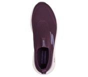 GO RUN ELEVATE - HOT STREAK, PLUM Footwear Top View