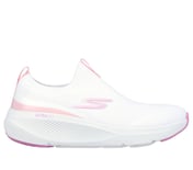 GO RUN ELEVATE - HOT STREAK, WHITE/PINK Footwear Lateral View