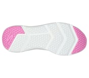 GO RUN ELEVATE - HOT STREAK, WHITE/PINK Footwear Bottom View