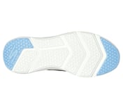 GO RUN ELEVATE - DOUBLE TIME, BLACK/MULTI Footwear Bottom View