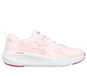 GO RUN ELEVATE, WHITE/PINK Footwear Lateral View