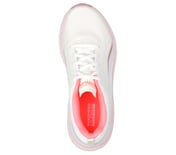 MAX CUSHIONING DELTA - ALECTR, WHITE/HOT CORAL Footwear Top View