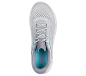 GO RUN 7.0 - ESCAPE, GREY/LAVENDER Footwear Top View