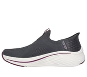 MAX CUSHIONING ELITE 2.0 - ET, CHARCOAL /BURGUNDY