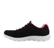 SUMMITS - QUICK LAPSE, BLACK/CORAL Footwear Left View