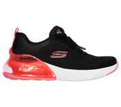 SKECH-AIR STRATUS-WIND BREEZE, BLACK/HOT PINK Footwear Lateral View